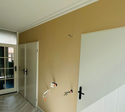 Woonkamer na